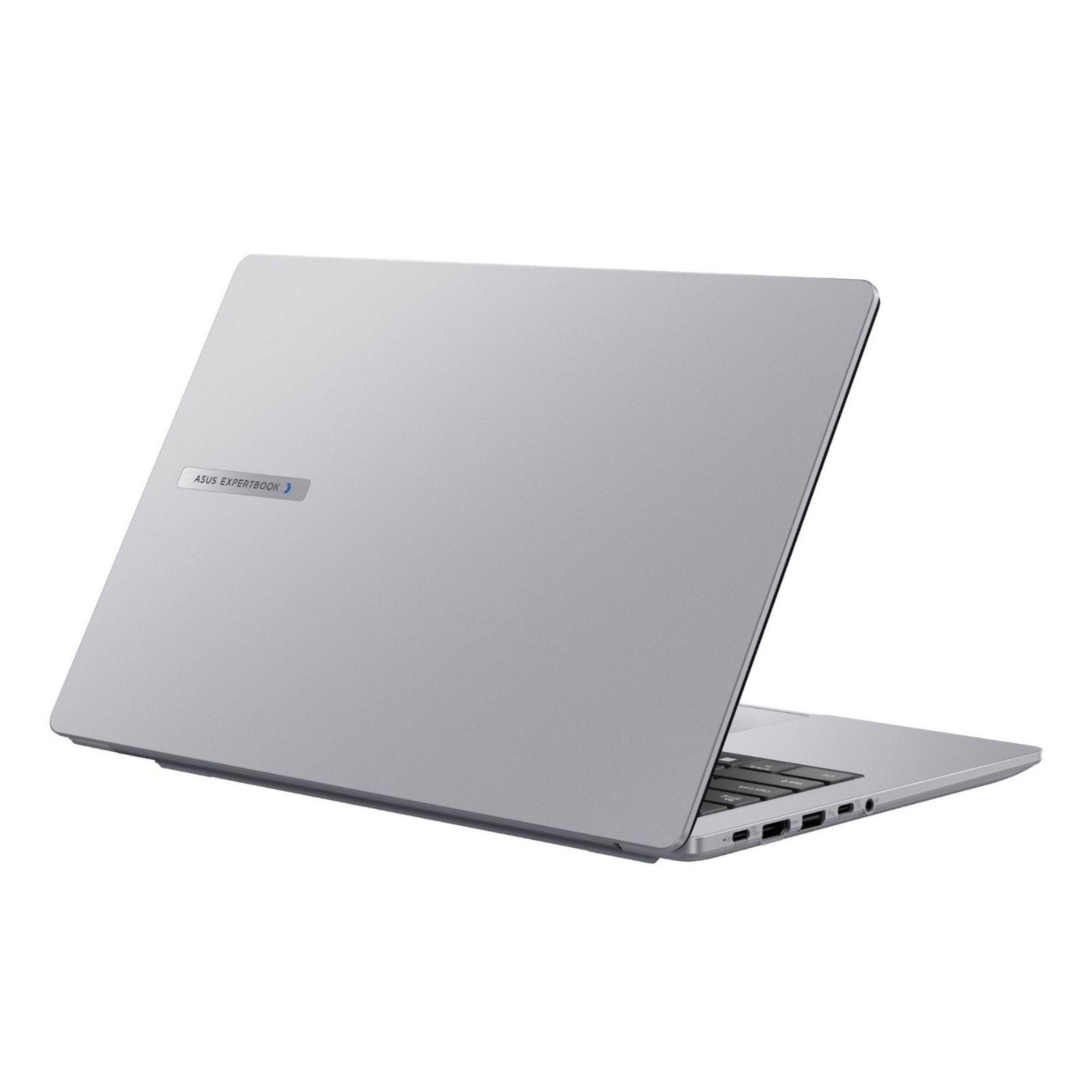 ASUS ExpertBook P1 laptop with 14-inch Full HD screen, Intel Core i7, 32GB RAM, 1TB SSD, Windows 11 Pro, open on desk