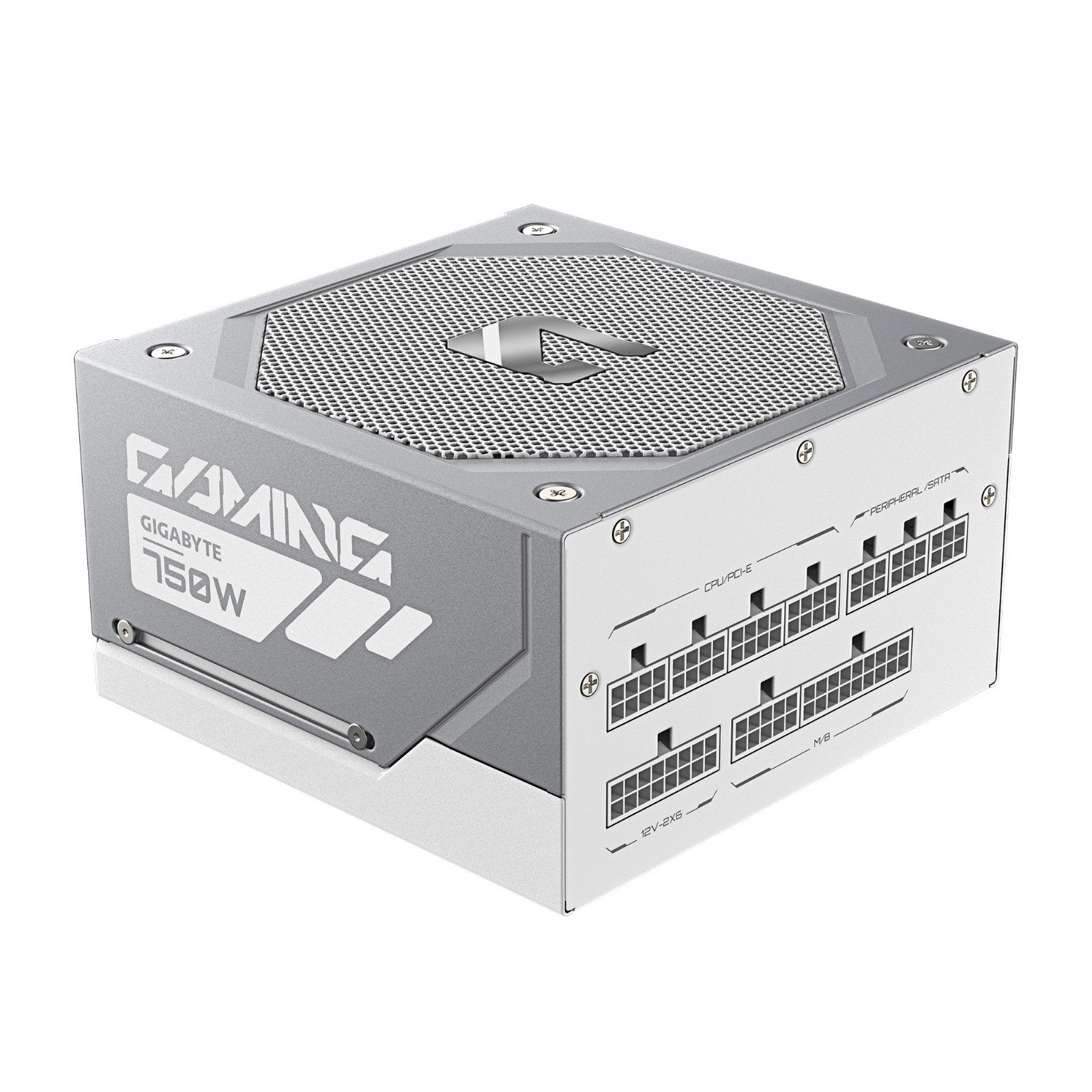 GIGABYTE GAMING 750GM PG5 ICE 750W white fully modular power supply with 135mm fan and 12V-2x6 connector