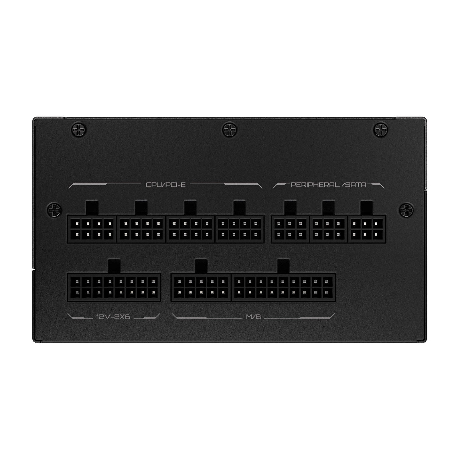 GIGABYTE GAMING 850GM PG5 850W fully modular power supply, black, with 135mm smart fan and 12V-2x6 connector