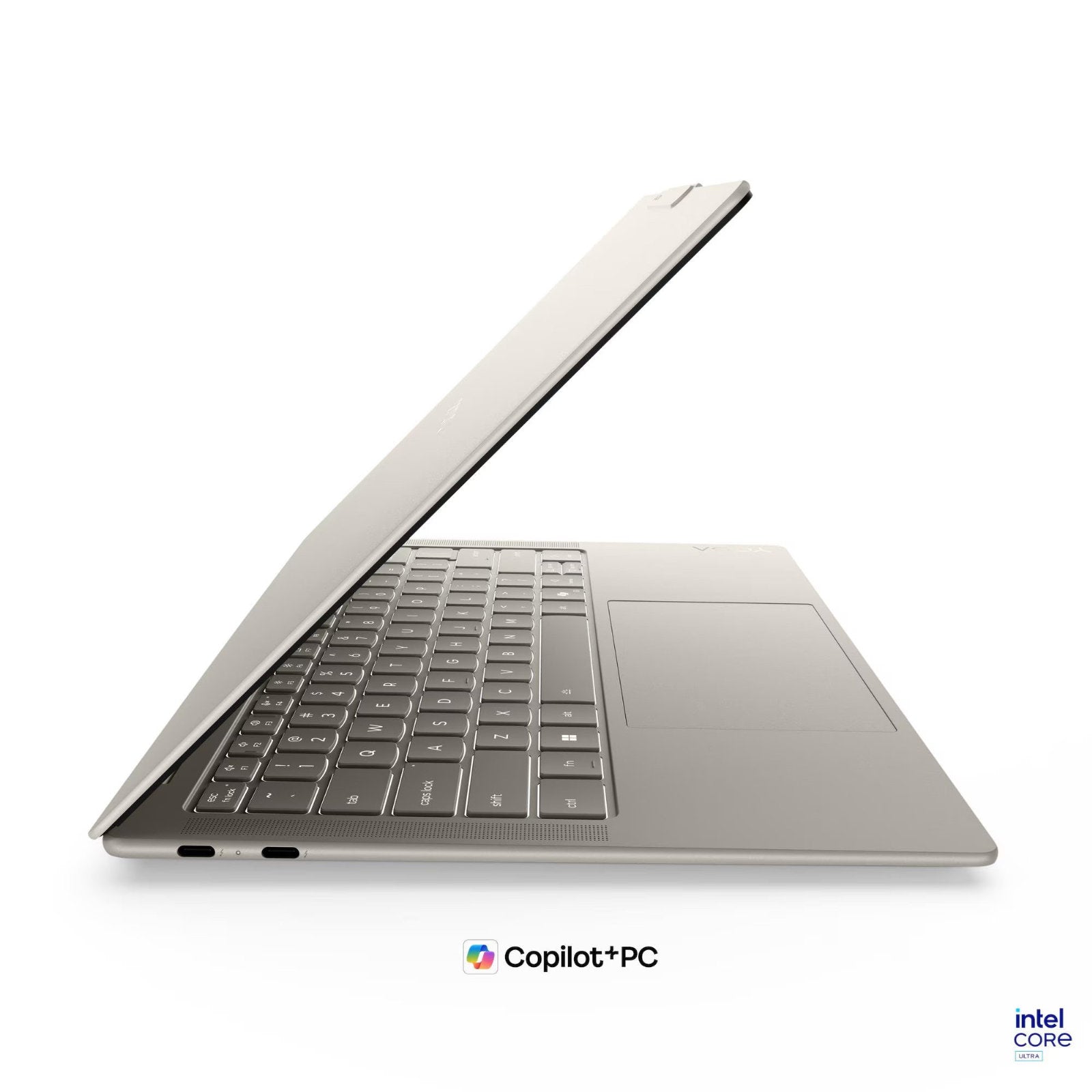 Lenovo Yoga Slim 7 Copilot+ PC laptop with 14-inch OLED screen, Intel Core Ultra 5, 16GB RAM, and 512GB SSD
