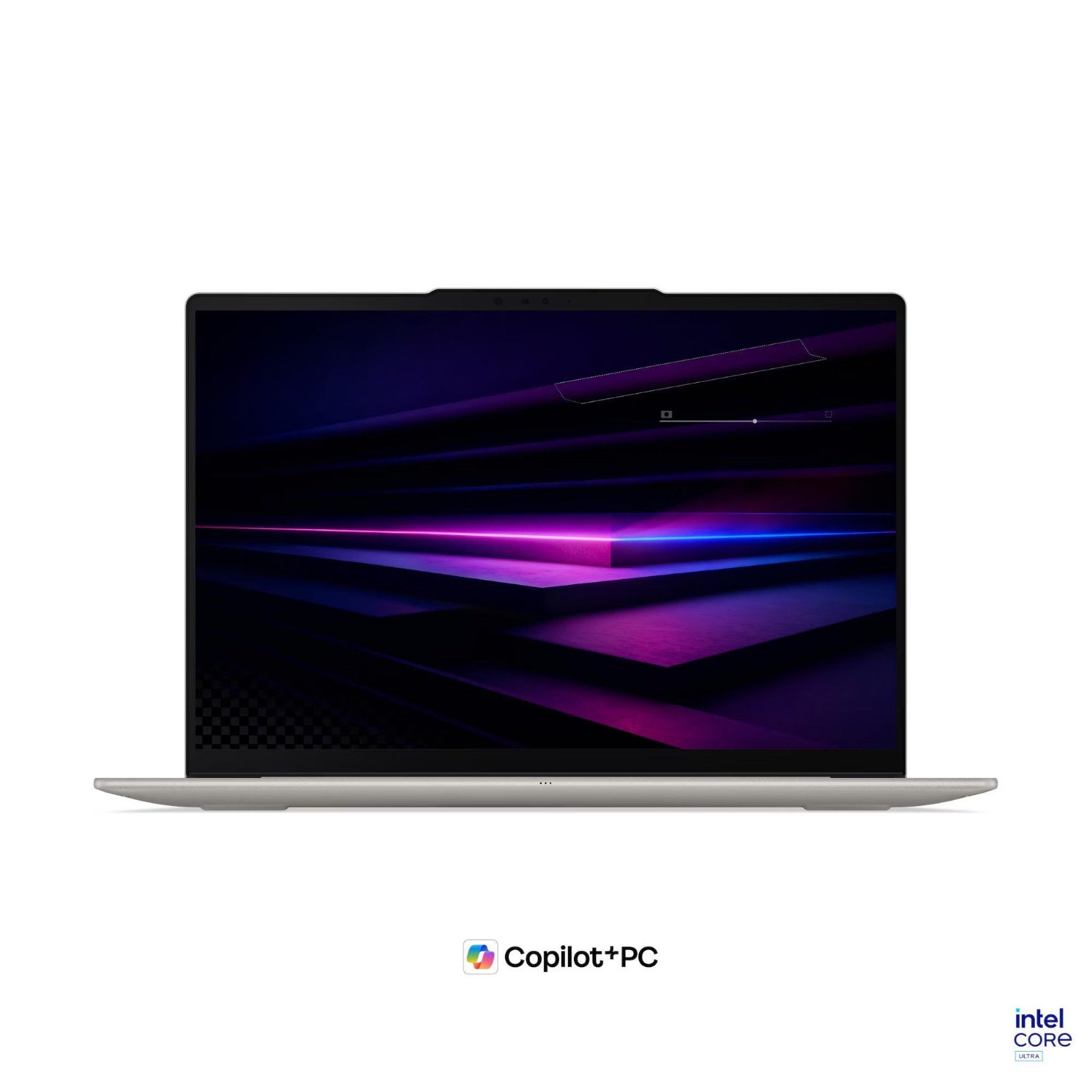 Lenovo Yoga Slim 7 Copilot+ PC laptop with 14-inch OLED screen, Intel Core Ultra 5, 16GB RAM, and 512GB SSD