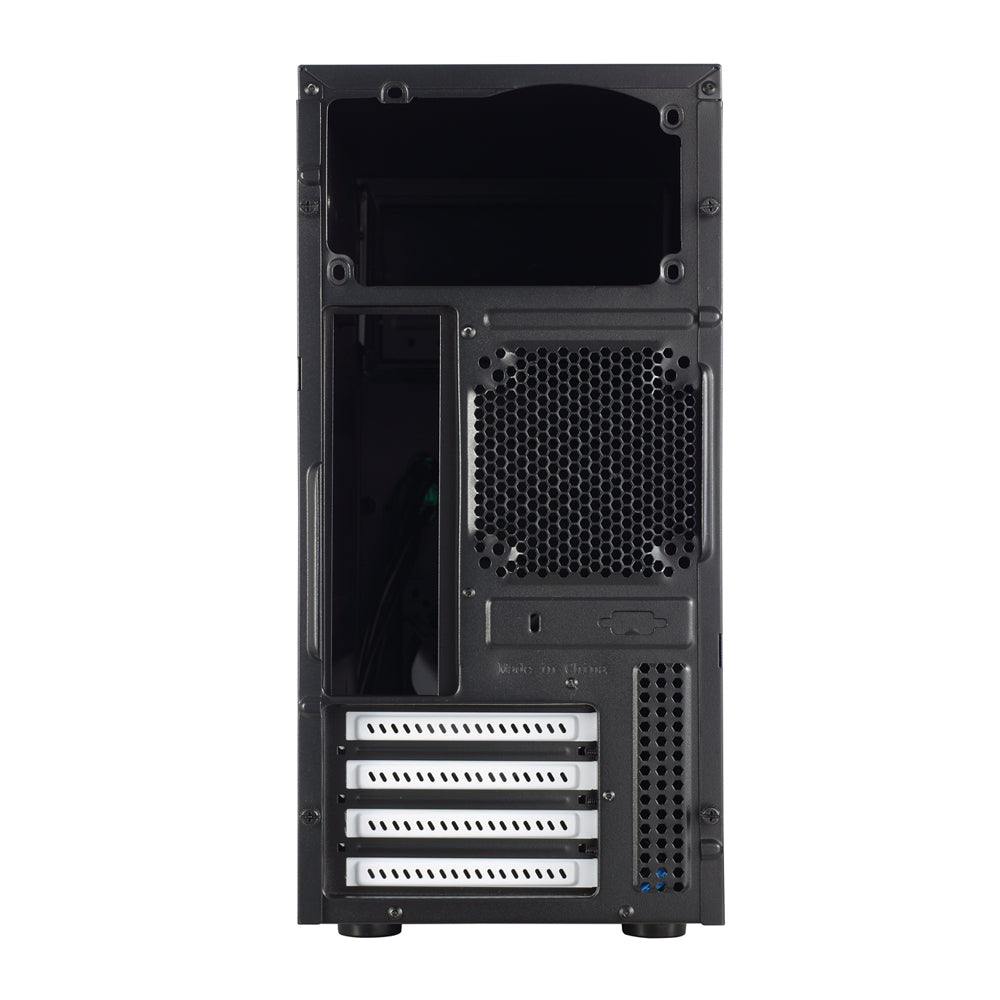 Fractal Design Core 1100 Case, Micro ATX, Brushed Aluminium-look, 350mm GPU Support, No Fans, USB 3.0 *OEM - Brown Box*