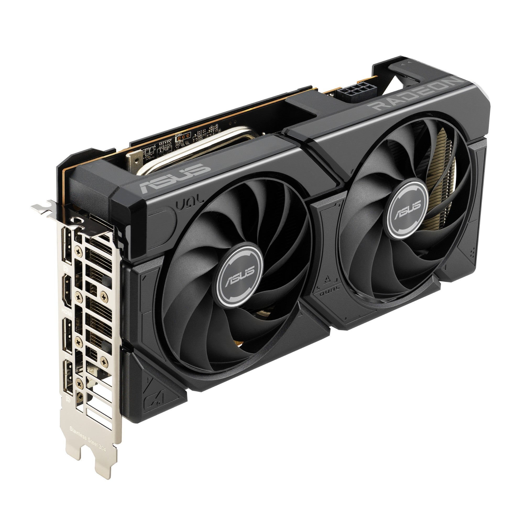ASUS Radeon RX 7600 Dual V2 OC Gaming 8GB GDDR6 graphics card RX7600-O8G-EVO