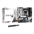 ASRock A620AM Pro RS WiFi AMD Socket AM5 Motherboard, 4 x DDR5 DIMM Slots, 1 x M.2 Socket (Key E), 2 x USB 3.2 Type-C, 2.5G LAN, 802.11axe Wi-Fi 6E Module, 1 x HDMI Port/ 1 x Display Port