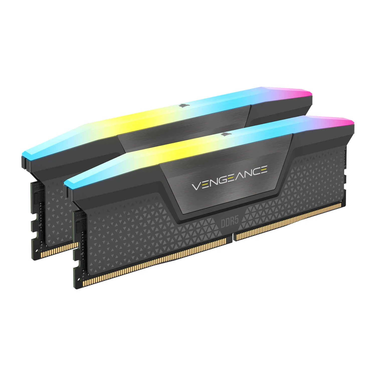 Corsair Vengeance RGB RAM Kit 32GB (2x16GB) DDR5 6000MHz C38 RGB CMH32GX5M2B6000C38