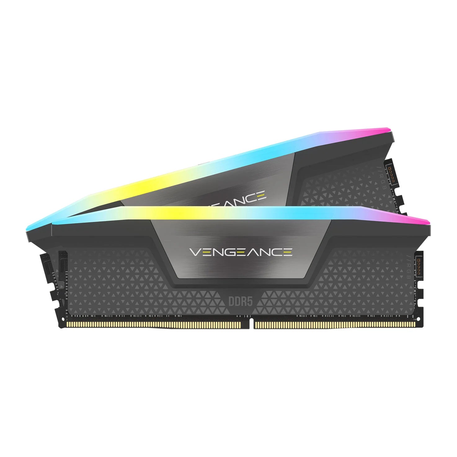Corsair Vengeance RGB RAM Kit 32GB (2x16GB) DDR5 6000MHz C38 RGB CMH32GX5M2B6000C38