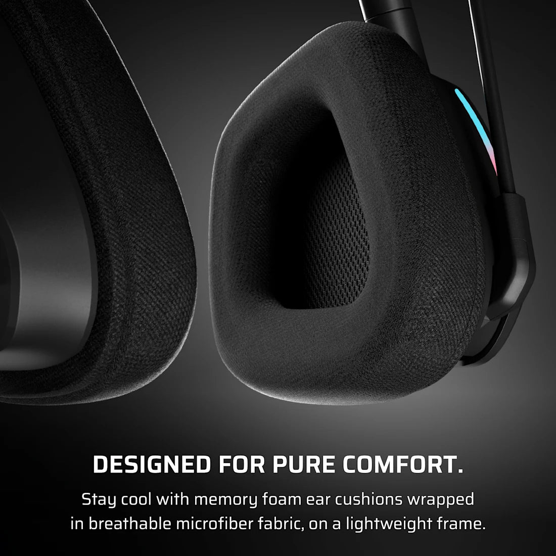 Corsair VOID WIRELESS v2 Headset Wired & Wireless Head-band Gaming USB Type-C Bluetooth Black