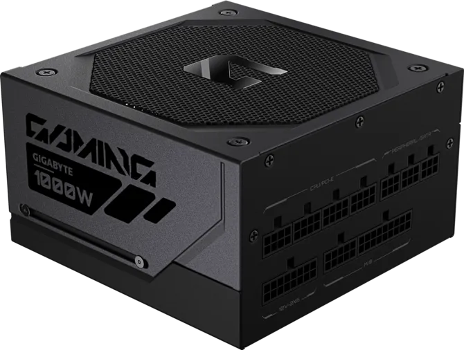GIGABYTE GAMING 1000GM PG5 1000W fully modular power supply, black with 135mm smart fan and 12V-2x6 connector