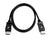 V7 Black Video Cable Pro DisplayPort Male to DisplayPort Male 1m 3.3ft