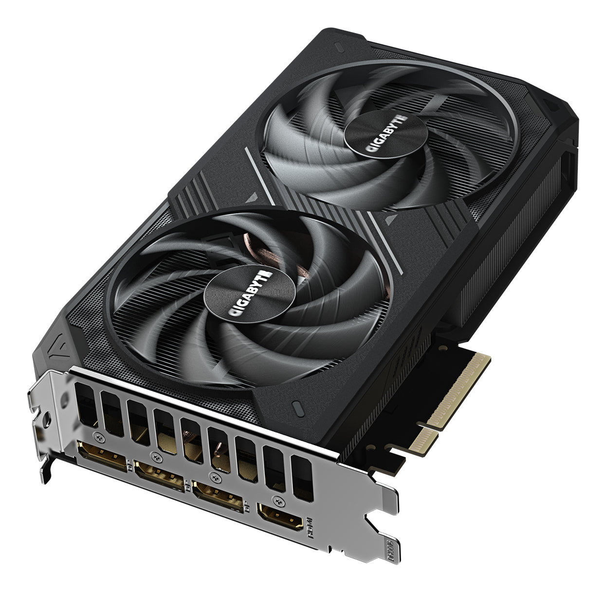 GeForce RTX 5060 Ti WINDFORCE 8GB GDDR7 Graphics Card, 3840 CUDA Cores, 2497 MHz Core Clock, Dual Fan, 3x DisplayPorts / 1x HDMI Port
