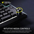 Corsair SKIFF 100 PLUS Wired Membrane Gaming Keyboard UK - Black