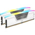 Corsair Vengeance RGB 32GB Kit (2 x 16GB), DDR5, 6000MHz, CL36, 1.35V, XMP 3.0, PMIC, White, DIMM Memory
