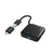 Hama 00200116 interface hub USB 3.2 Gen 1 (3.1 Gen 1) Type-A + Type-C 5000 Mbit/s Black