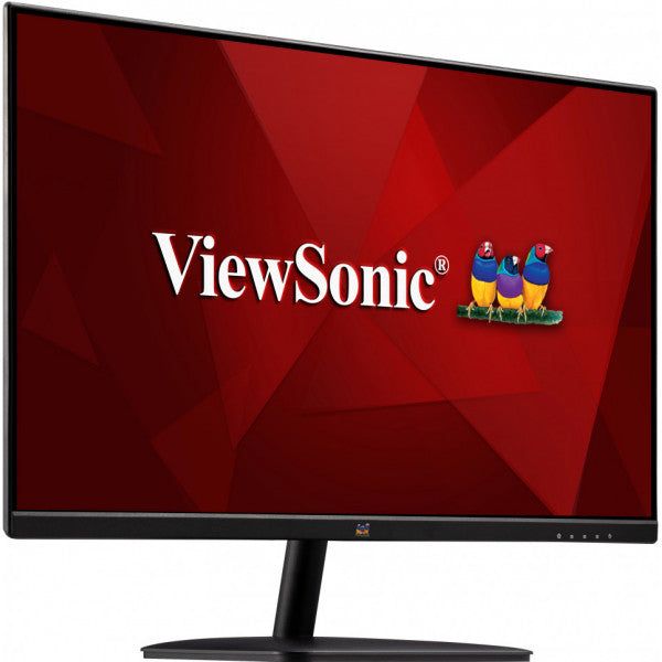 Viewsonic VA2432-MHD 24 Inch IPS Monitor, VGA, HDMI, Display Port, Full HD, 75Hz, 4ms, Freesync, Speakers, VESA, Black