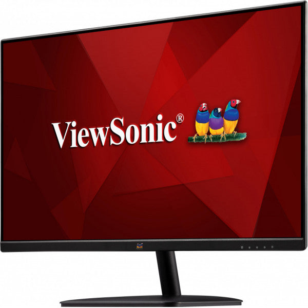 Viewsonic VA2432-MHD 24 Inch IPS Monitor, VGA, HDMI, Display Port, Full HD, 75Hz, 4ms, Freesync, Speakers, VESA, Black