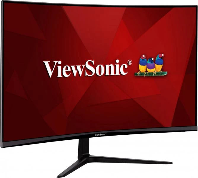 Viewsonic VX3219-PC-MHD 32 Inch Curved Gaming Frameless Monitor, Full HD, 240Hz, 1ms, HDMI, DisplayPort, HD, Freesync, Built-In Speakers, VESA