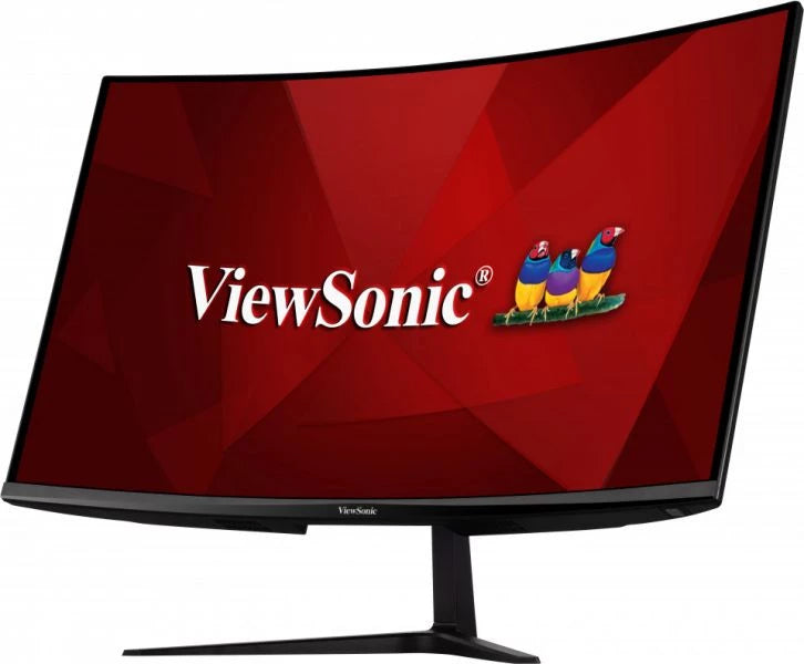 Viewsonic VX3219-PC-MHD 32 Inch Curved Gaming Frameless Monitor, Full HD, 240Hz, 1ms, HDMI, DisplayPort, HD, Freesync, Built-In Speakers, VESA