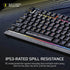 Corsair SKIFF 100 PLUS Wired Membrane Gaming Keyboard UK - Black