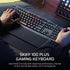 Corsair SKIFF 100 PLUS Wired Membrane Gaming Keyboard UK - Black