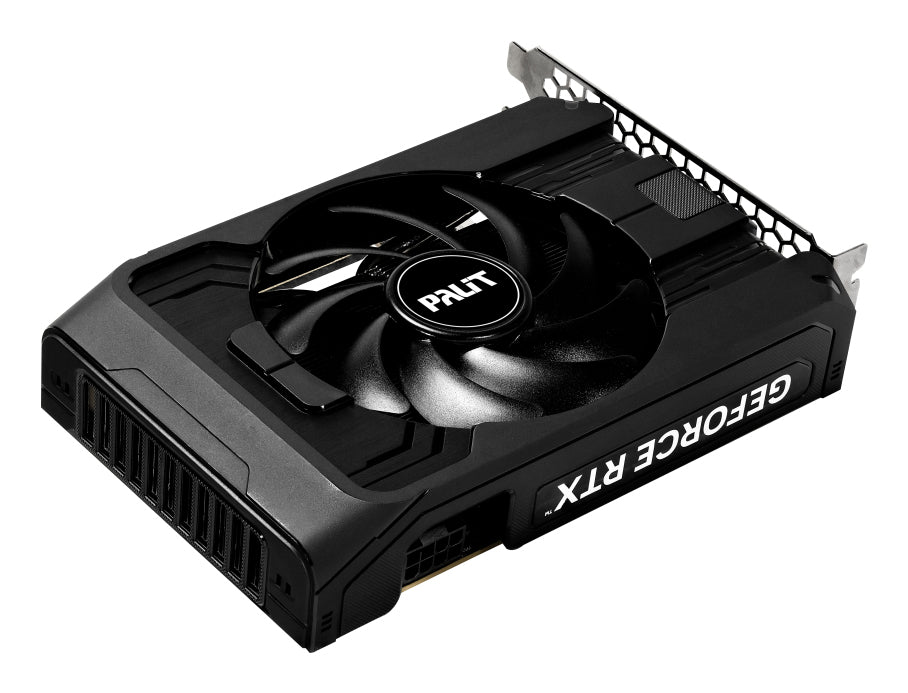Palit RTX5050 StormX, PCIe5, 8GB DDR6, HDMI, 3 DP, 2572MHz Clock, Compact Design