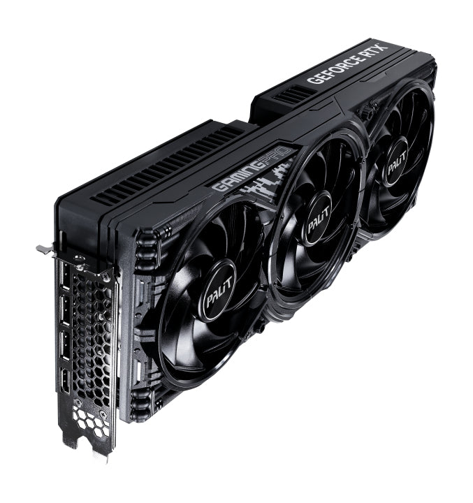 Palit RTX5070 GamingPro OC, PCIe5, 12GB DDR7, HDMI, 3 DP, 2572MHz Clock, RGB Lighting, Overclocked