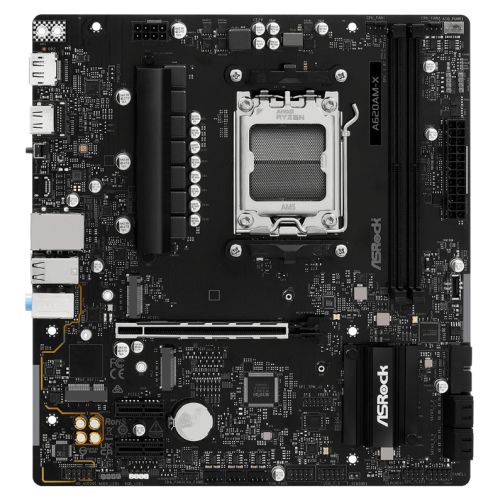 ASRock  A620AM-X AMD Socket AM5 Motherboard, 2 x DDR5 DIMM Slots, 1 x M.2 Socket (Key E), 3 x USB 3.2 Type-C, 2.5G LAN, 1 x HDMI Port/ 1 x Display Port