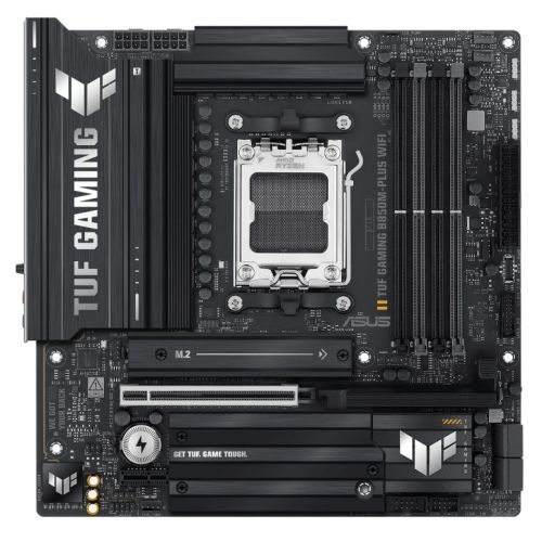 Asus TUF GAMING B850M-PLUS, AMD B850, AM5, Micro ATX, 4 DDR5, HDMI, DP, 2.5G LAN, 3x M.2