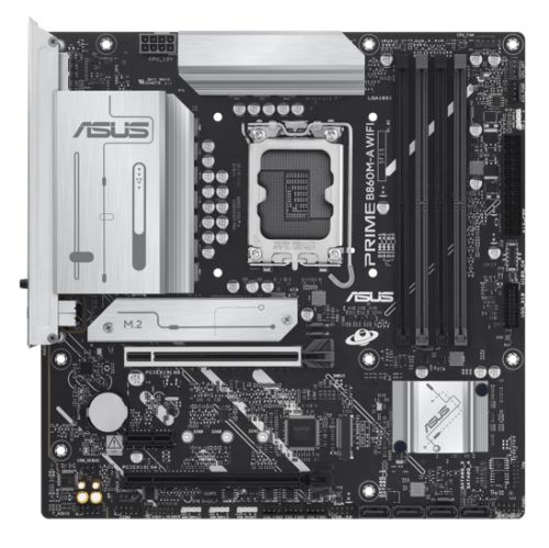 Asus PRIME B860M-A WIFI, Intel B860, 1851, Micro ATX, 4 DDR5, HDMI, 2 DP, Wi-Fi 6E, 2.5G LAN, 2x M.2