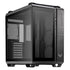 Asus TUF Gaming GT502 Case w/ Front & Side Glass Window, ATX, Dual Chamber, Modular Design, LED Control Button, USB-C, Carry Handles, Black