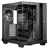 be quiet! Light Base 500 BGW83 Mid-Tower Case, Tempered Glass, 4x 120mm PWM Fans, High-Airflow ATX Case, USB-C, 360mm Radiator Support, Vertical GPU Mount, Black