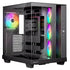 be quiet! Light Base 500 LX BGW85 Mid-Tower Case, Tempered Glass, 4 x ARGB Light Wings LX Fans, High Airflow ATX Case, USB-C 10Gbps, 400mm GPU Support, Vertical GPU Mount, Black