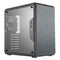 Cooler Master MasterBox Q500L Gaming Case w/ Acrylic Window, ATX, Modular Design, 120mm Fan, Movable I/O Panel, Black