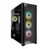 Corsair iCUE 7000X RGB Gaming Case w/ 3x Tempered Glass Panels, E-ATX, 3 x SP140 RGB Elite Fans, iCUE Commander CORE XT included, USB-C, Black