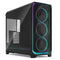 Fractal Design Meshify 3 XL Ambience Pro RGB (Black TG Light) Case w/ Light Tint Window, E-ATX, Mesh Front, 3x RGB Fans, Adjust Pro Hub, USB-C 20Gbps