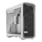 Fractal Design Torrent (White Clear TG) Gaming Case w/ Clear Glass Windows, E-ATX, 5 Fans, Fan Hub, RGB Strip on PSU Shroud, Front Grille, USB-C