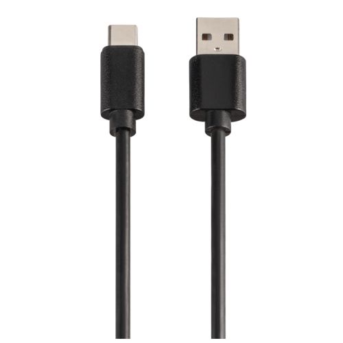 Hama USB-A to USB-C Cable, USB 2.0, 0.9 Metre, Black