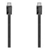 Hama 10Gbps USB-C to USB-C Charging Cable, E-Marker, USB 3.2 Gen2, 5A, 100W, 2 Metre, Black