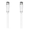 Hama SAT Connection Cable, F-Plug to F-Plug, 90dB, 3 Metres, White