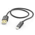 Hama Charging/Data USB-A to Lightning Cable, 480Mbps, 1.5 Metre, Black