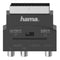 Hama Video Adapter - Scart Male to S-VHS Socket / 3x RCA Sockets, IN/OUT Switch