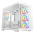 DeepCool CG530U 4F WH Case,White, Mid- Tower, 2x USB 3.0, Tempered Glass Side Window Panel, ITX/Micro ATX/ATX