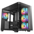 DeepCool CG530U 4F Case,Black, Mid- Tower, 2x USB 3.0, Tempered Glass Side Window Panel, ITX/Micro ATX/ATX