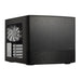 Fractal Design Node 804 (Black) Cube Case w/ Clear Window, Micro ATX, Brushed Al. Front, Optical Drive Option, 280mm Watercooling, 3 Fans, Fan Controller