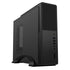 CiT S014B Micro ATX Slim Desktop Case, 300W PSU, Mesh Front, 80mm Fan, Card Reader, USB 3.0, Black