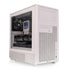 Thermaltake Retro 260 TG micro tower ATX PC case with beige retro front panel and tempered glass side, supports 280mm AIO cooling