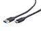 Cablexpert USB 3.0 AM To Type-C Cable 1.8M Black