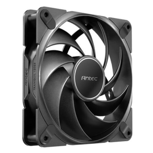 Antec Tranquil 120 PWM Case Fan - Fluid Dynamic Bearing, 400-2000 RPM, Black