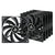 ARCTIC F12 12cm PWM PST Case Fan w/ Cable Splitter (5 Pack), Black, Fluid Dynamic, 230-1350 RPM