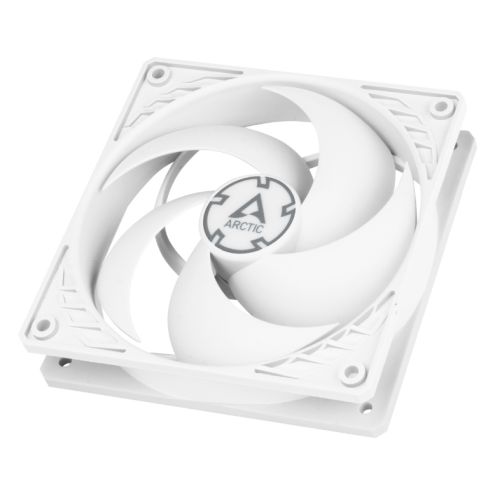 Arctic P12 12cm Pressure Optimised PWM PST Case Fan w/ Cable Splitter, Fluid Dynamic, 200-1800 RPM, White