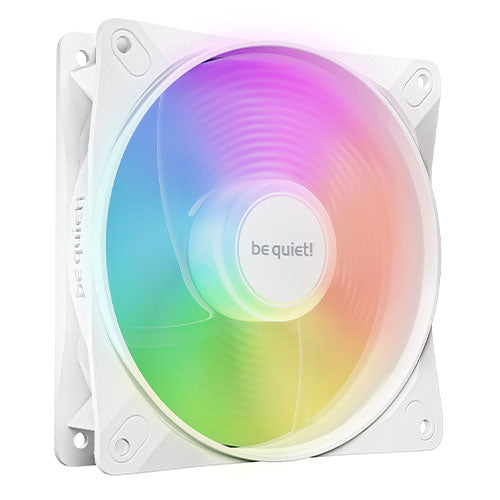 be quiet! Light Wings LX 120mm PWM Reverse, White, ARGB Lighting, High Airflow, 60,000 Hours, 3 year warranty